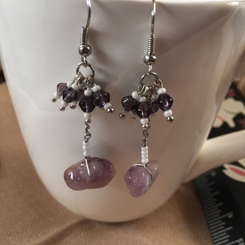 Dangle earring, fashion earrings, crystal earring